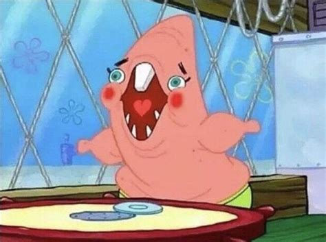 Patrick Funny Face Meme