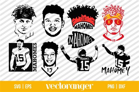 Unleash your Creative Side with Free Patrick Mahomes SVG- MVP Quarterback's Best Picks!