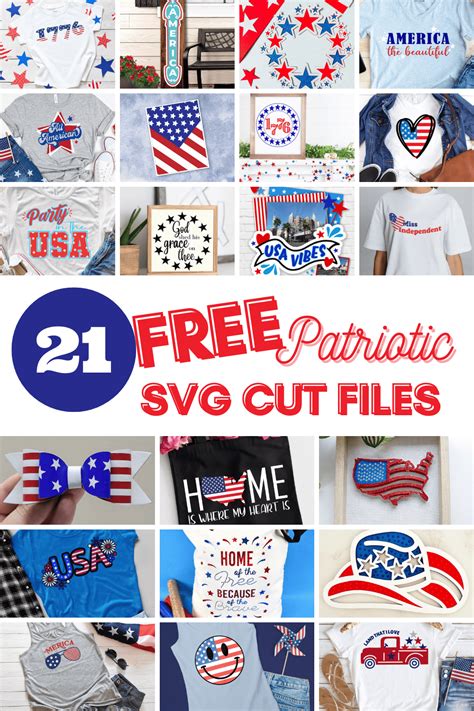 Download Patriotic 4th of July - 20 Files... Creativefabrica For Crafts