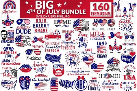 Download Patriotic 4th of July - 20 Files... Cricut SVG DXF Files