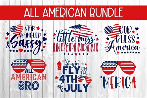 Download Patriotic Bundle Commercial Use DXF Files