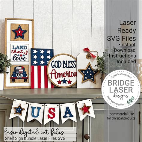 Download Patriotic Bundle Cut Files