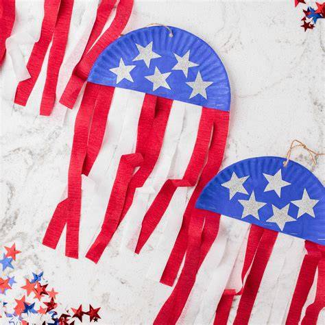 Patriotic Paper Plate Crafts