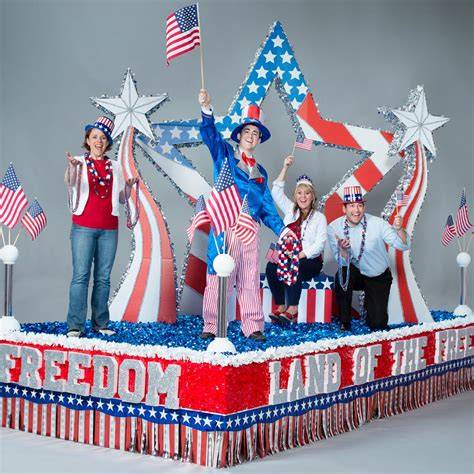 Patriotic Parade Floats