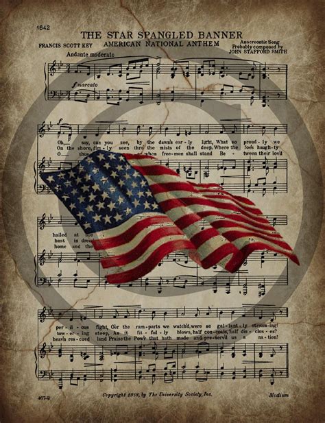 Patriotic Star-Spangled Banner