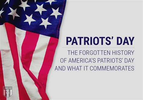Patriots Day And The Fight For Independence Lessons In Chemistry