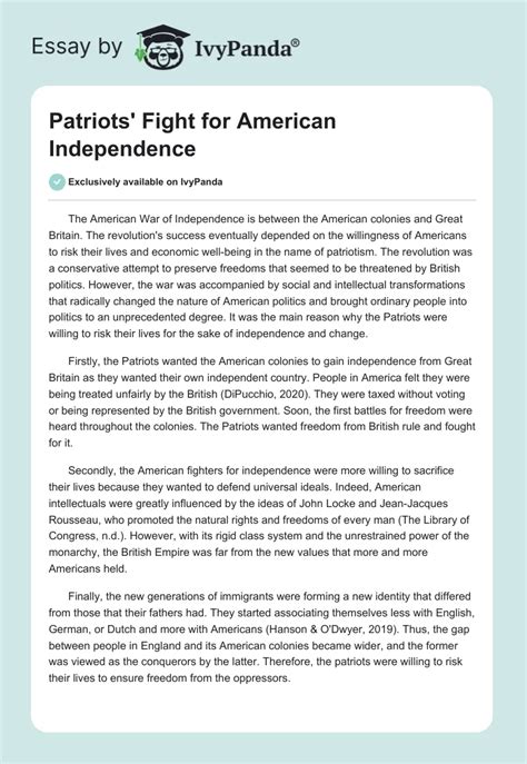 Patriots Day And The Fight For Independence Lessons Learned