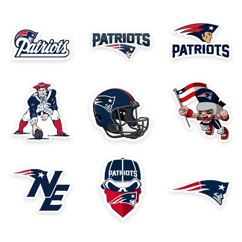 Patriots Decal Car Stickers
