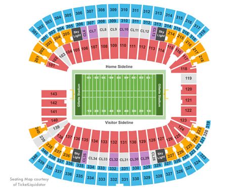 Patriots Stadium Seating Chart