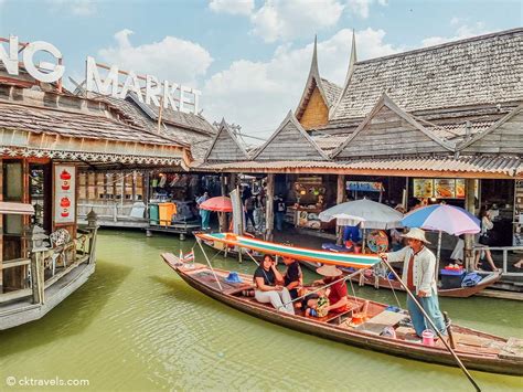 Pattaya Floating Market visiting