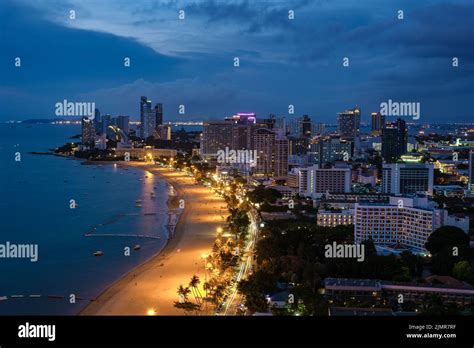 Pattaya skyline view