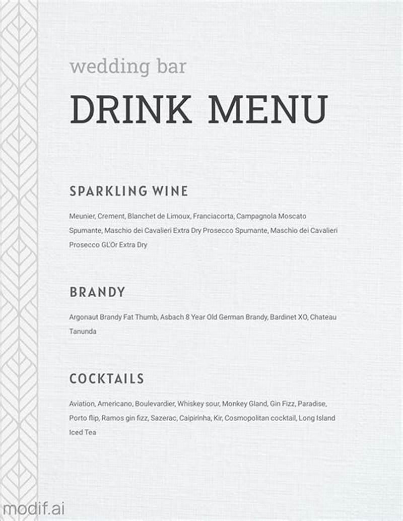 Pattern Bar Menu