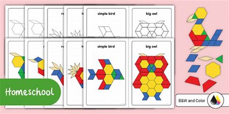 Pattern Block Design Cards