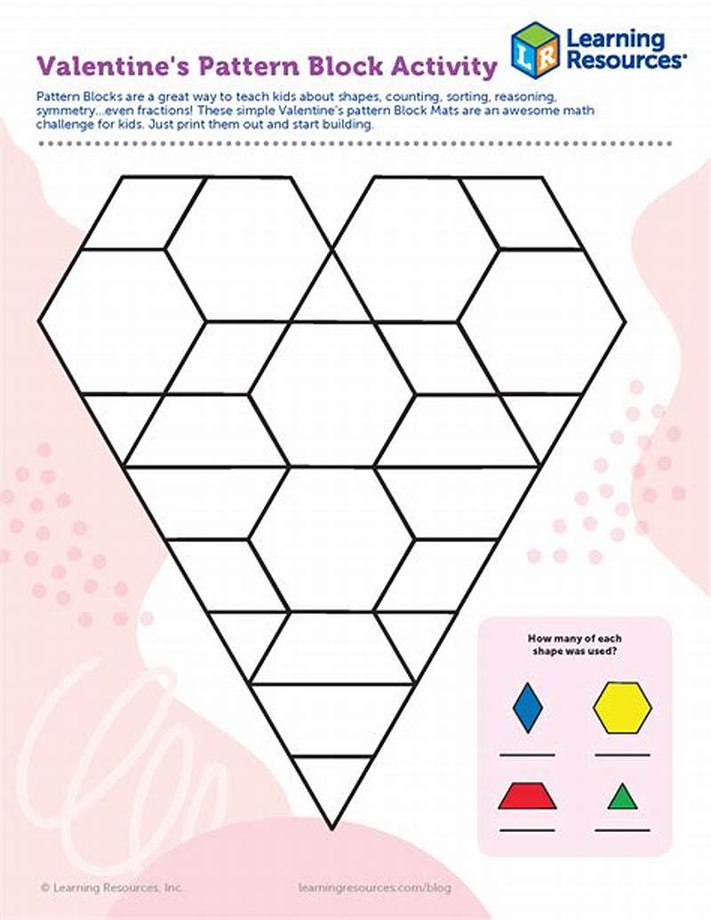 Pattern Block Patterns Worksheets
