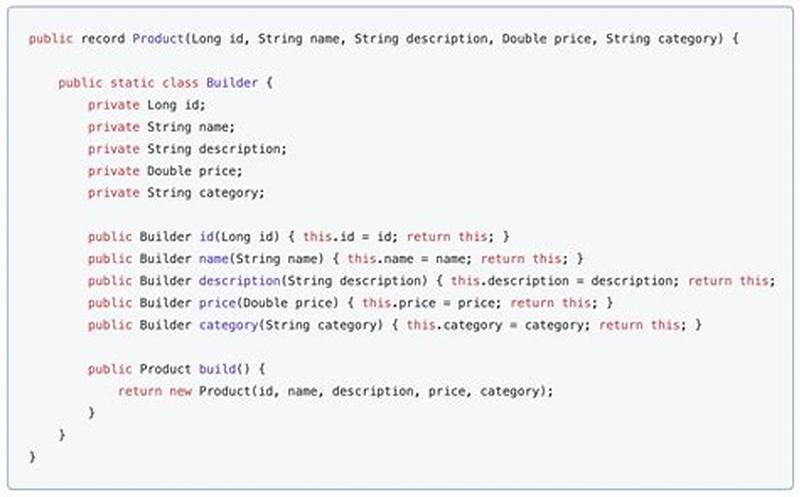 Pattern Builder Java