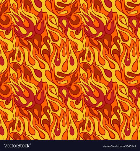 Pattern For Flames