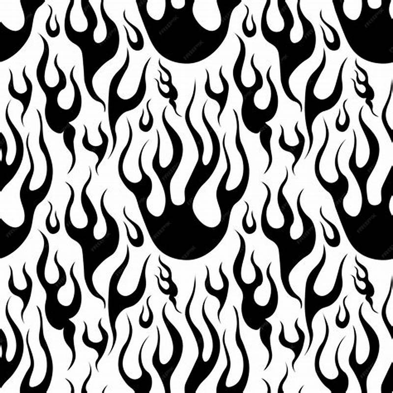 Pattern For Flames