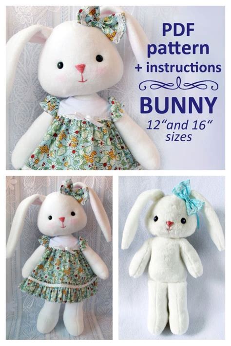 Pattern For Stuffed Rabbit