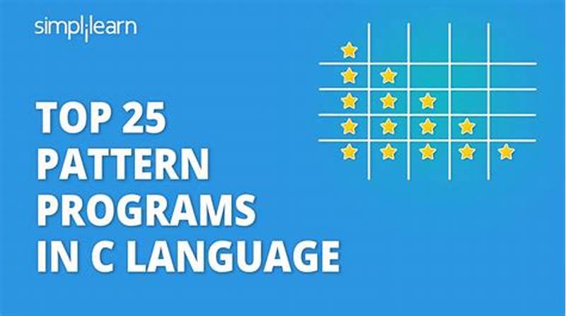 Pattern In C Language