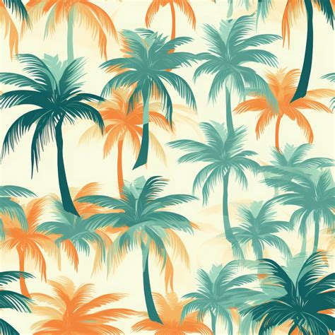 Pattern Palm Tree