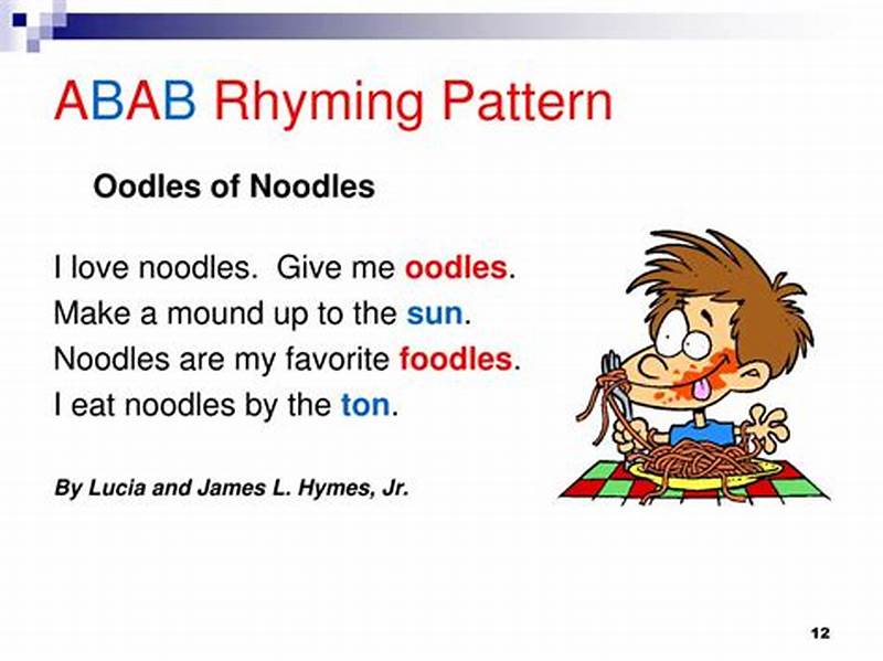 Pattern Poetry Examples