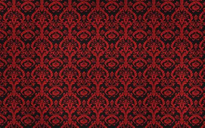 Pattern Red Background