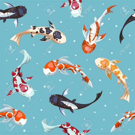 Pattern of the Koi Fish