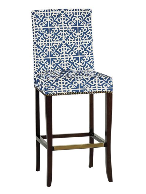 Patterned Bar Stools