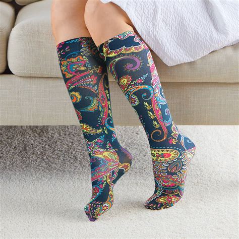 Patterned Compression Socks