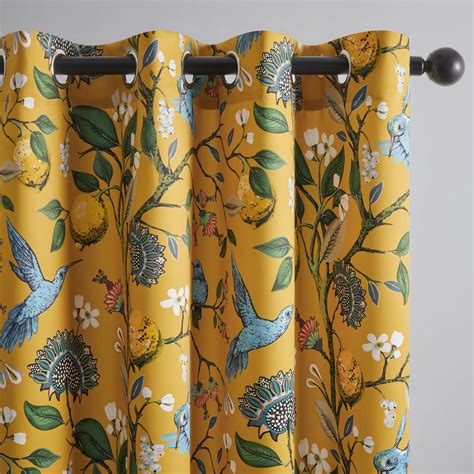 Patterned Curtains And Drapes