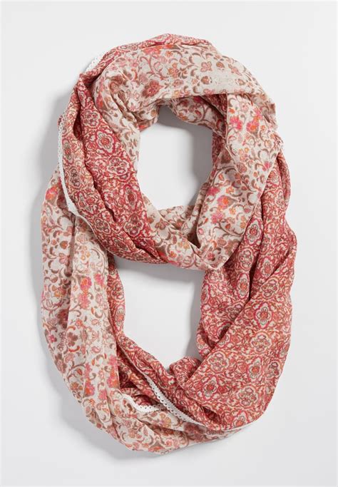 Patterned Infinity Scarves