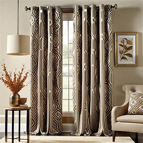 Patterned Window Curtains