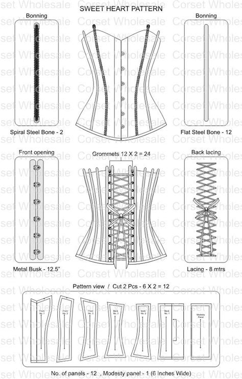 Patterns For A Corset