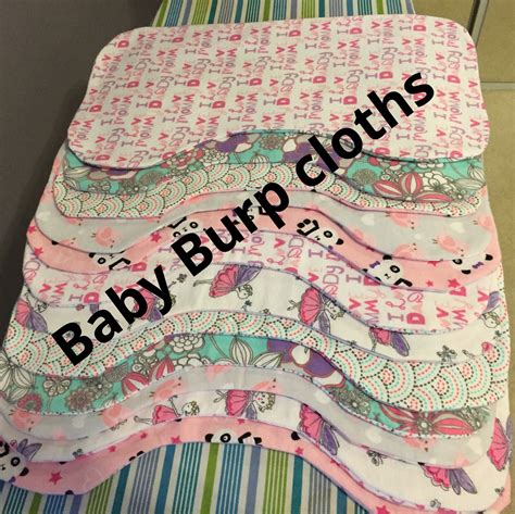 Patterns For Burp Cloths