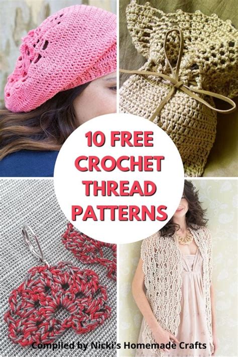 Patterns For Crochet Thread