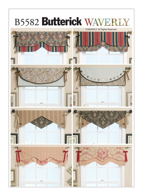 Patterns For Curtains And Valances