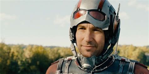 Paul Rudd as Ant-Man exhibiting humor
