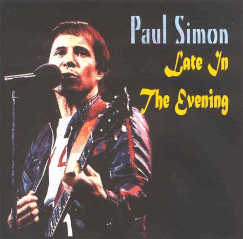 Paul Simon Late In The Evening