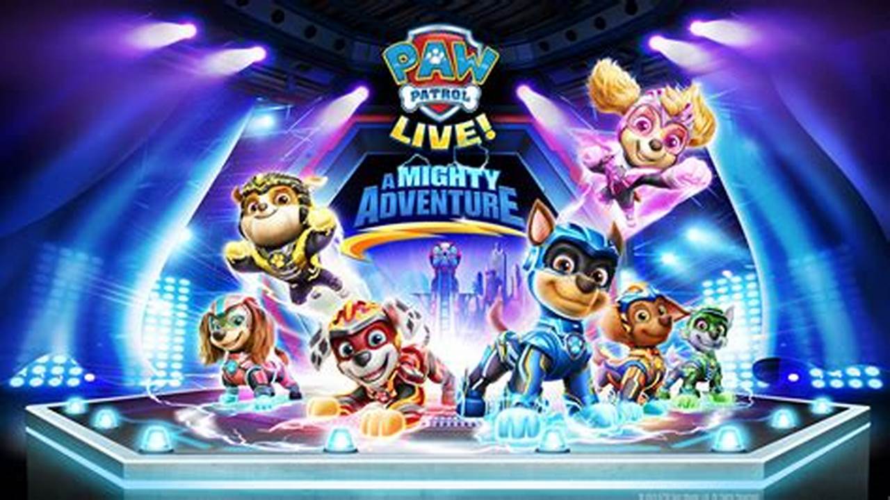 Paw Patrol Concert 2025