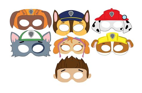 Paw Patrol Mask