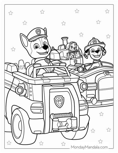 Paw Patrol Pdf Coloring Pages