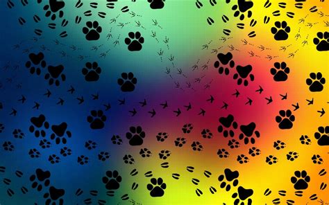 Paw Print Background