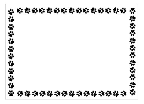 Paw Print Template Cliparts.co