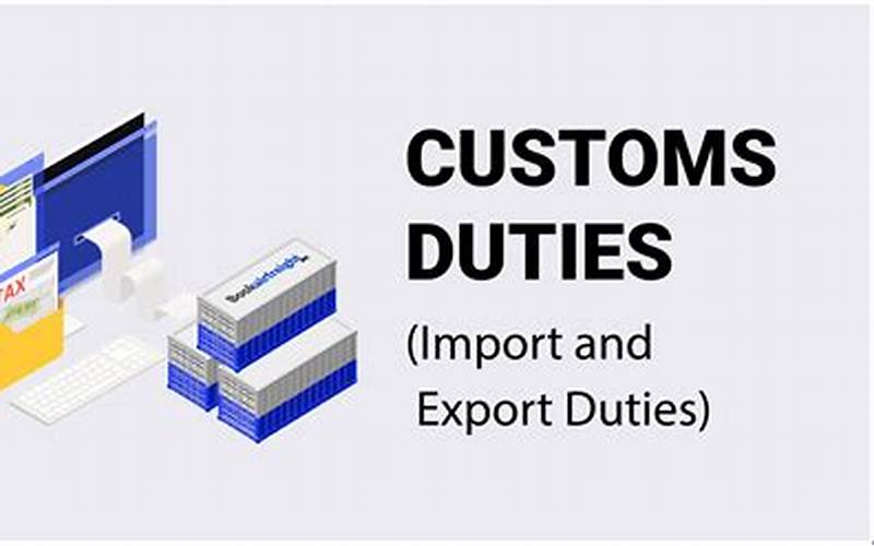 Pay Customs Duties