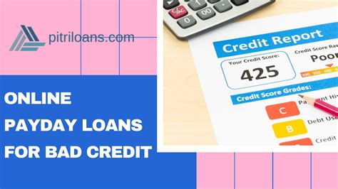 Pay Day Loans With Bad Credit History