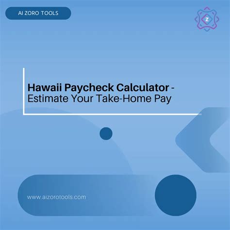Paycheck Calculator Hawaii