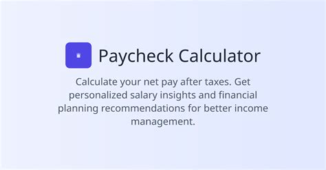 Paycheck Calculator Indiana