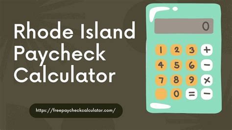 Paycheck Calculator Rhode Island