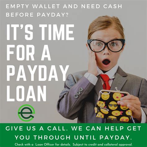 Payday Advance Loans