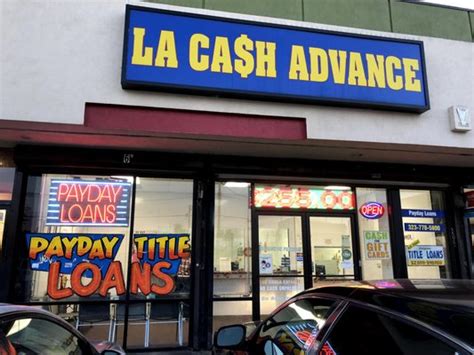 Payday Advance Los Angeles Ca
